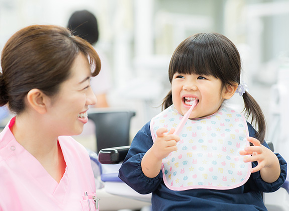 写真：お子さんの歯を守りたい方のイメージ